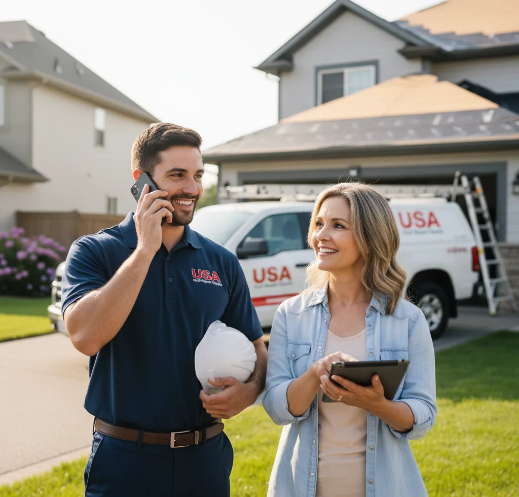 USA Roof Repair Experts customer support in Edna